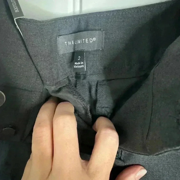 The Limited Women’s Grey Dress Pants Size 2 NWT - Picture 5 of 6